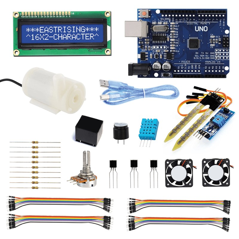 Arduino Uno ile Akıllı Sera Proje Seti 