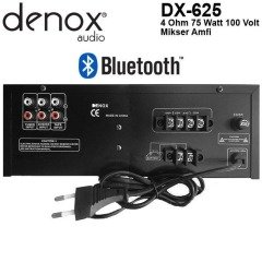 Denox DX-625 75 Watt 100V Hat Trafolu Amplifikatör