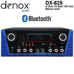 Denox DX-625 75 Watt 100V Hat Trafolu Amplifikatör