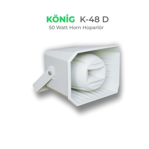 König K-48D Dış Mekan Horn Hoparlör 50 Watt 8 Ohm