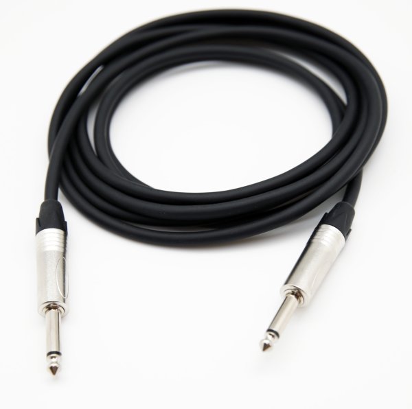 Enstrüman Ara Kablosu 6.3mm Gitar+Gitar Jak 10 Metre
