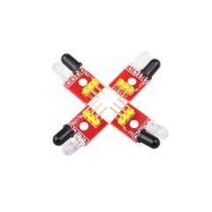 4'lü Çizgi İzleyen Sensör Seti - 4 Way Tracking Module
