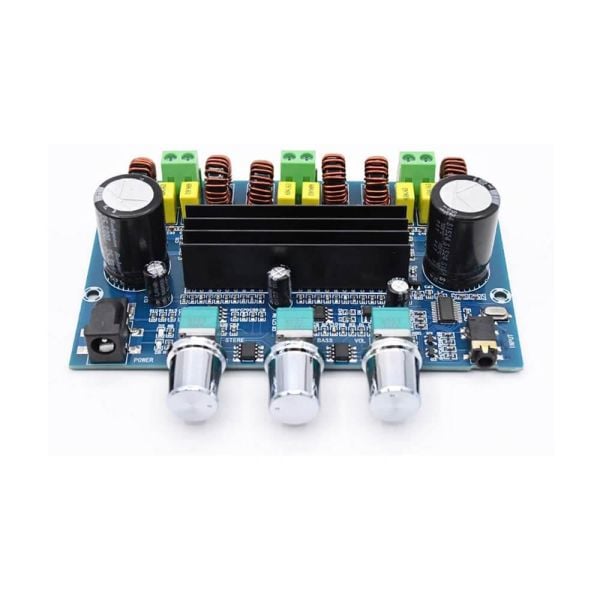 TPA3116D2 Bluetooth 5.0 Dijital Amplifikatör Kartı 2.1 Kanal  2x50w + 100w Subwoofer
