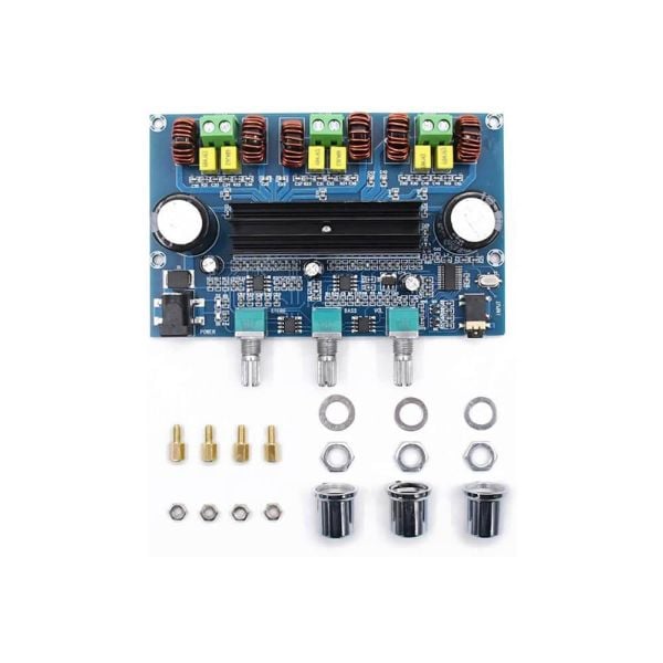 TPA3116D2 Bluetooth 5.0 Dijital Amplifikatör Kartı 2.1 Kanal  2x50w + 100w Subwoofer