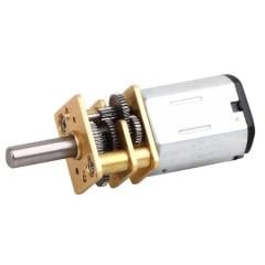 Metal Redüktörlü Mikro Motor 100RPM - N20 DC12V