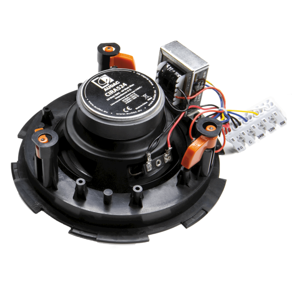 Audac CIRA506/W  5 1/4'' İnç 6 W / 3 W / 1.5 W 8 Ohm 100 V Hat Trafolu  Tavan Hoparlörü
