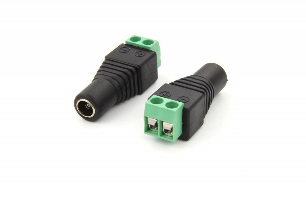 5.5*2.5mm DC Power Dişi Plug Jak Adaptör Konnektör Plug