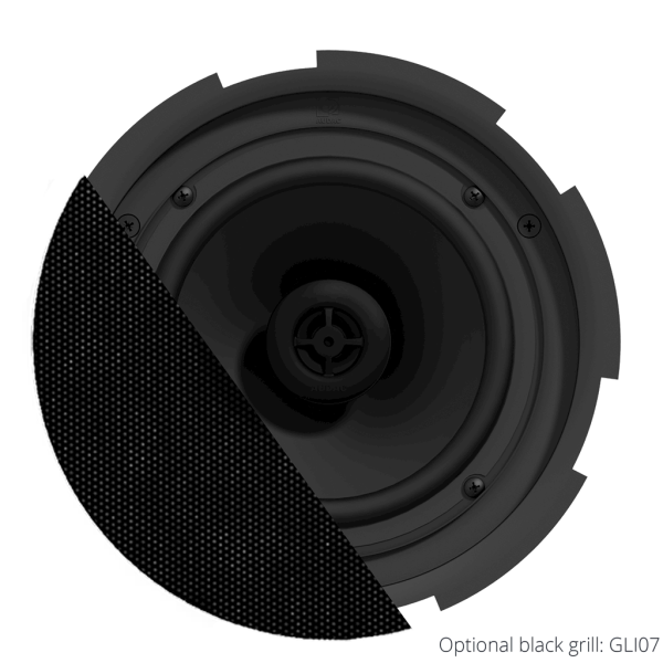Audac CIRA724/W 6.5'' İnç 24 W / 12 W / 6 W 8 Ohm 100 V Hat Trafolu Tavan Hoparlörü