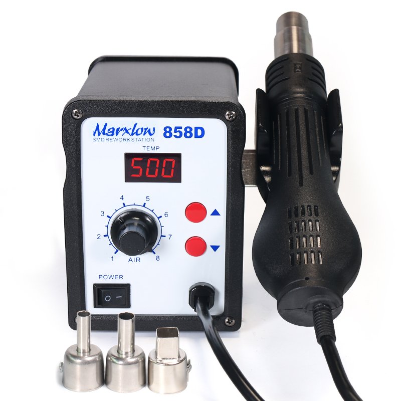 Marxlow 858D Dijital Sıcak Hava & Lehimleme İstasyonu