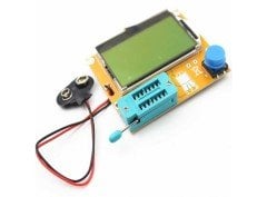 Batarya, Buton, Transistor, Capacitor LCRT4 Grafiksel Test Cihazı