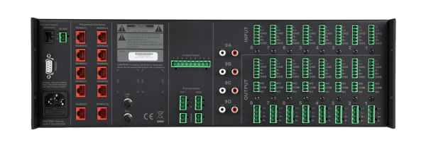 Audac M2 Matrix Sistem 8 Bölgeli Zone'lu Multımedya Dıjıtal Ses Mikseri