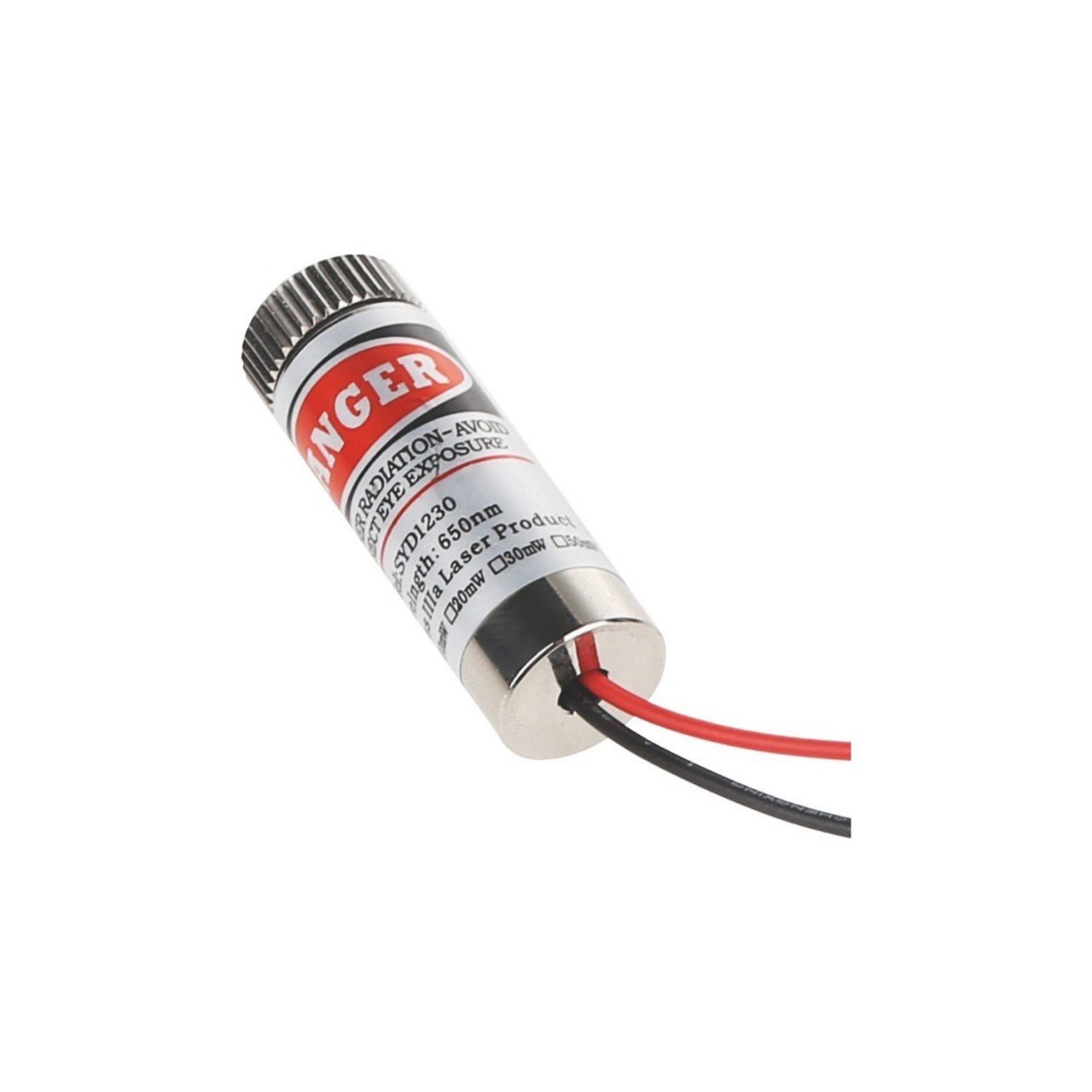 12mm 650nm 5mw Kırmızı Çizgi Kafalı Lazer(DC 3-5V)