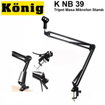 König K NB 39 Tripot Masa Mikrofon Standı