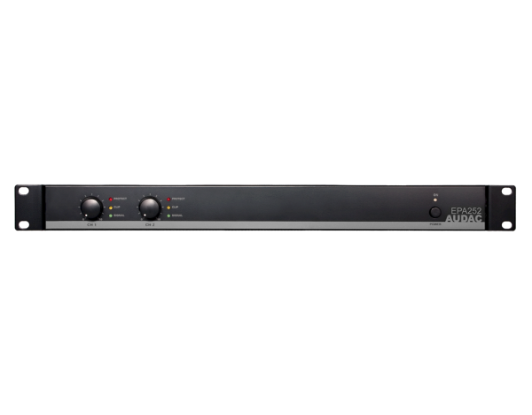 Audac EPA252  2X250 Watt 4 Ohm D Class  Power Amplifikatör