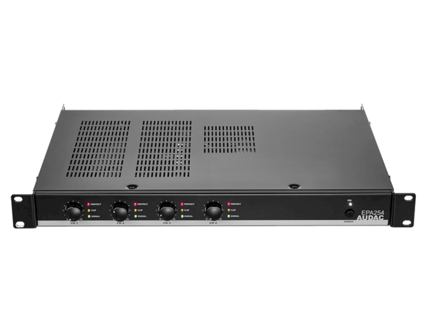 Audac EPA254  4X250 Watt 4 Ohm D Class  Power Amplifikatör