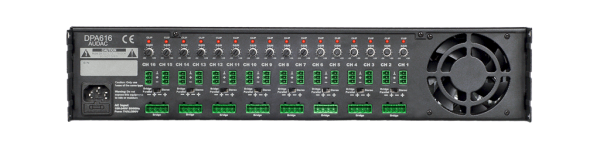 Audac DPA616  16X60 Watt 4 Ohm D Class  Power Amplifikatör