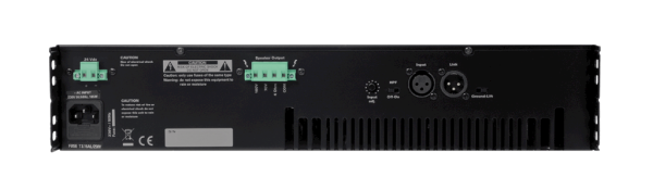 Audac CPA24  240 Watt 70 / 100 V Hat Trafolu 4 Ohm Çıkışlı Power Amplifikatör