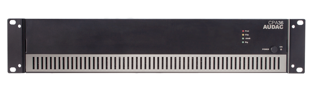Audac CPA36  360 Watt 70 / 100 V Hat Trafolu 4 Ohm Çıkışlı Power Amplifikatör