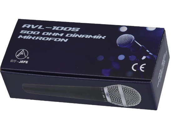 AV-JEFE AVL-1005 Dinamik Vokal Mikrofonu