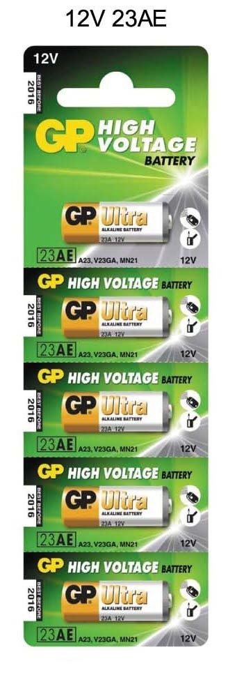 GP 23A 12V Alkaline Pil 5'li Paket