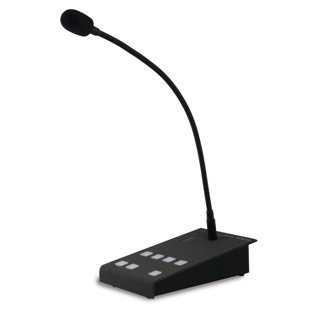 Audac APM104MK2 4 Zone Dijital Acil Anons Kürsü Mikrofonu