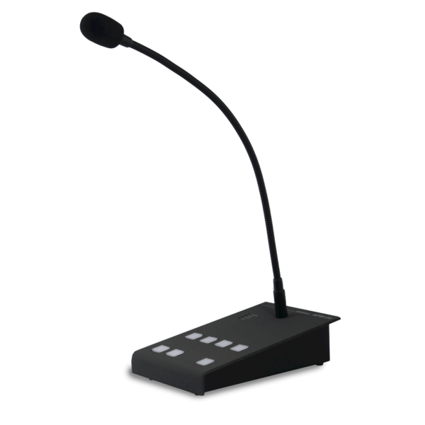 Audac APM104MK2 4 Zone Dijital Acil Anons Kürsü Mikrofonu