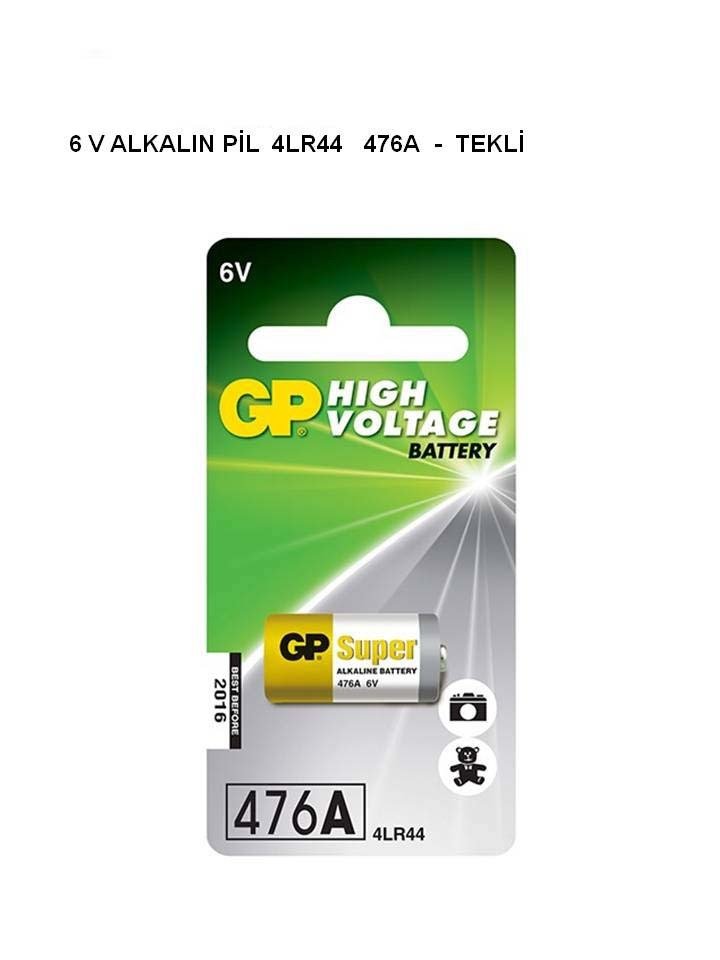 GP 476A   4LR44 6V Alkaline Pil
