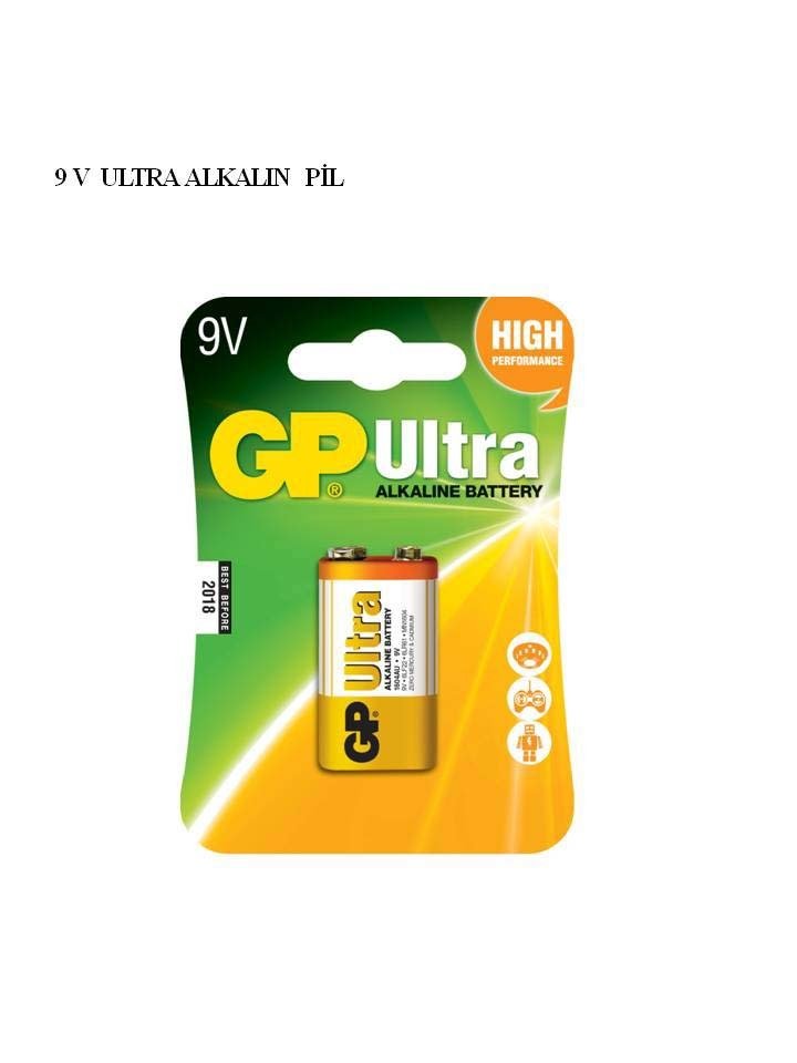 GP 9V Ultra Alkaline Pil