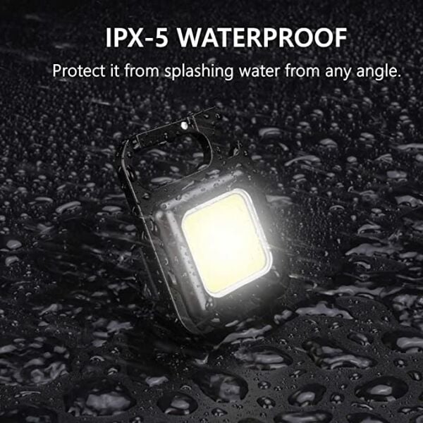 Cob Rechargeable Keychain Light