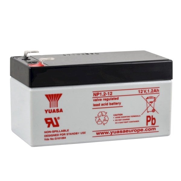 Yuasa  12V 1.2 Ah Bakımsız Kuru Akü