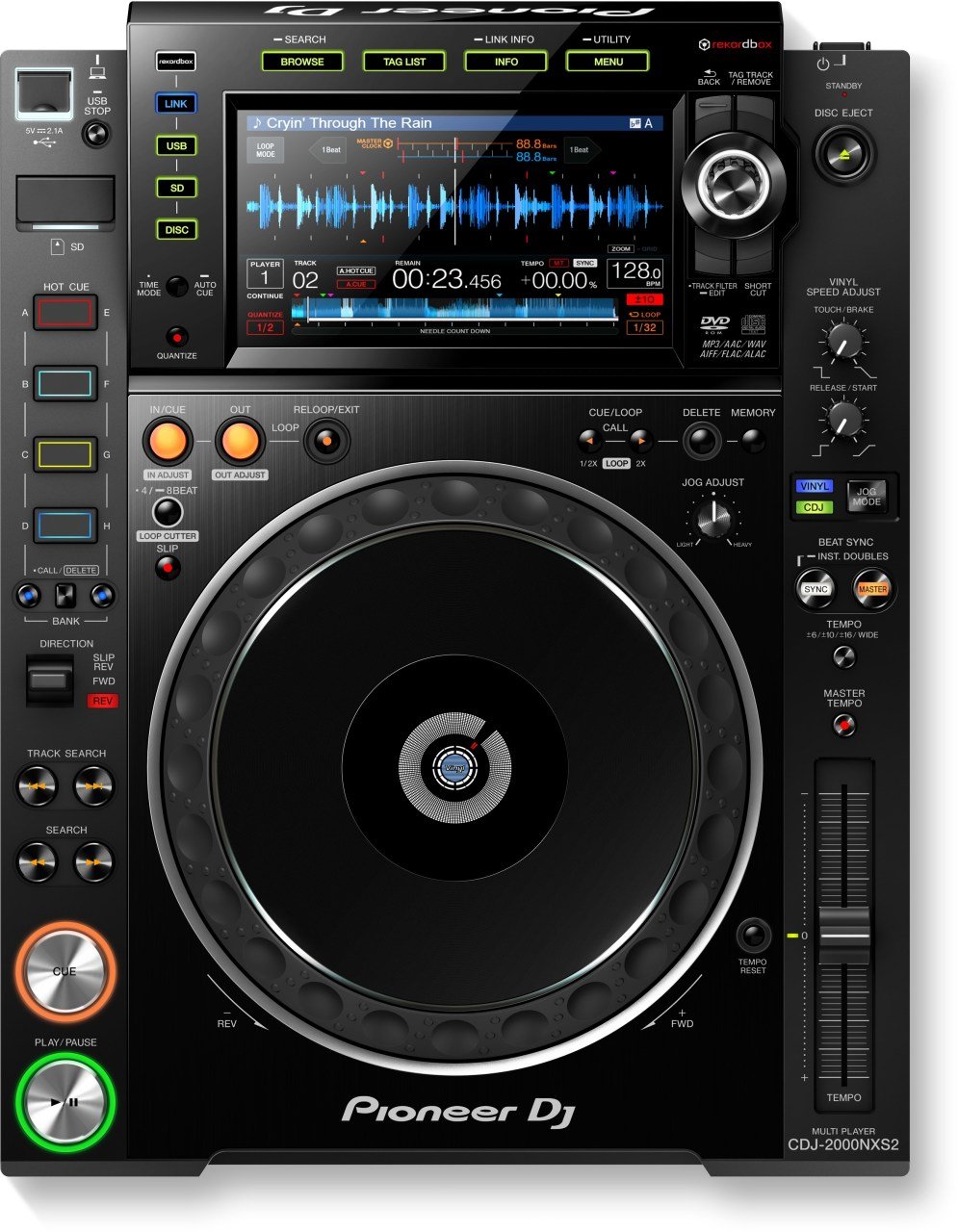 Pioneer DJ CDJ-2000NXS2 Profesyonel DJ Media Player