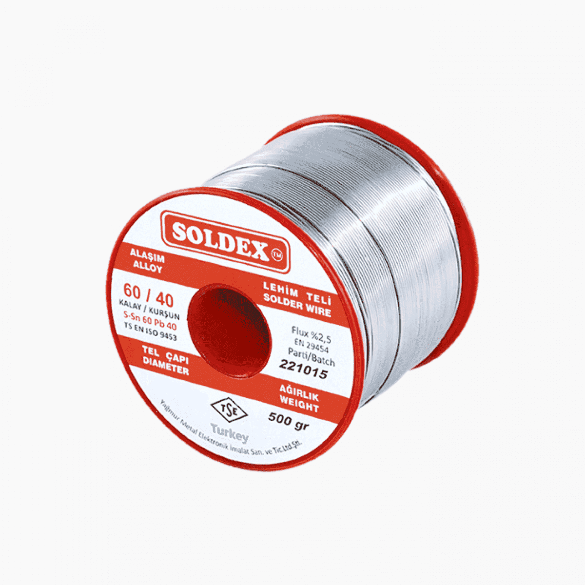 0.50mm 500 gr 60/40 Soldex Lehim Teli