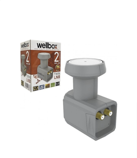 WELLBOX WXL-202 TWİN ÜNİVERSAL 2'Lİ LNB