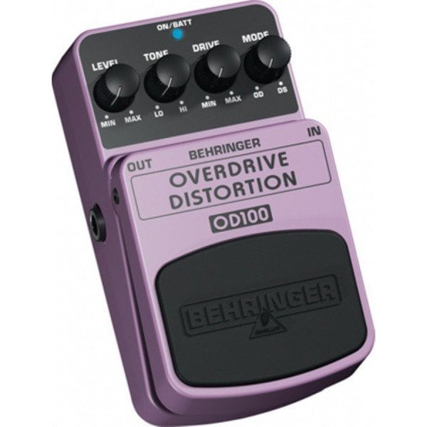 Behringer OD100 2 Mod Overdrive/Distortion Gitar  Pedal