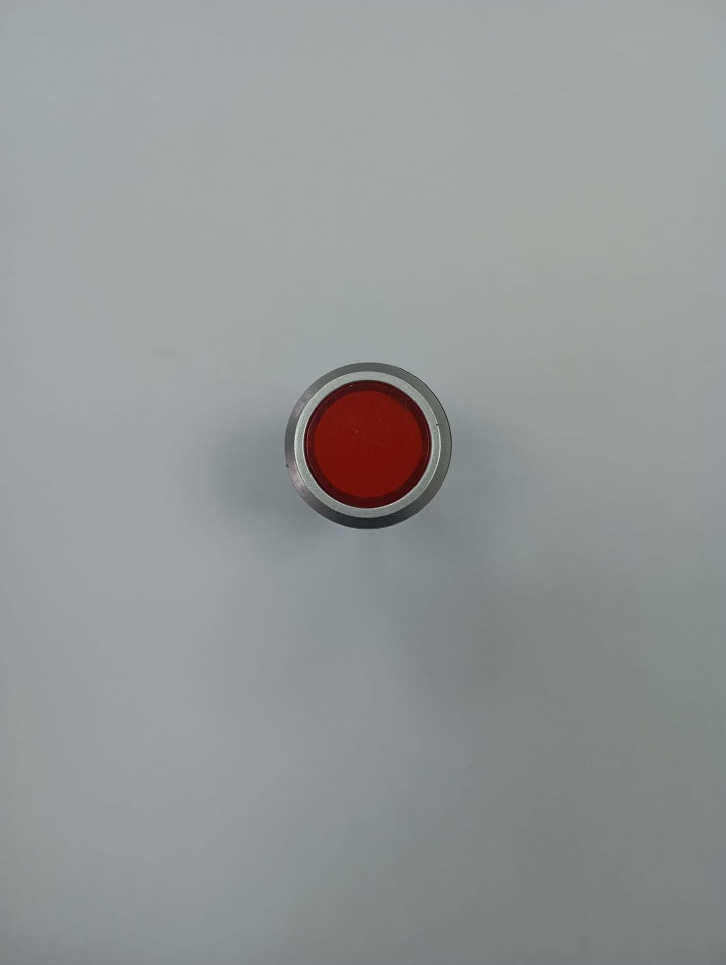 Kırmızı Plastik Kalıcı Buton 1NO/1NC 5P 12-24V