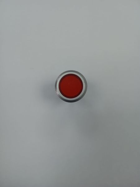 Kırmızı Plastik Kalıcı Buton 1NO/1NC 5P 12-24V