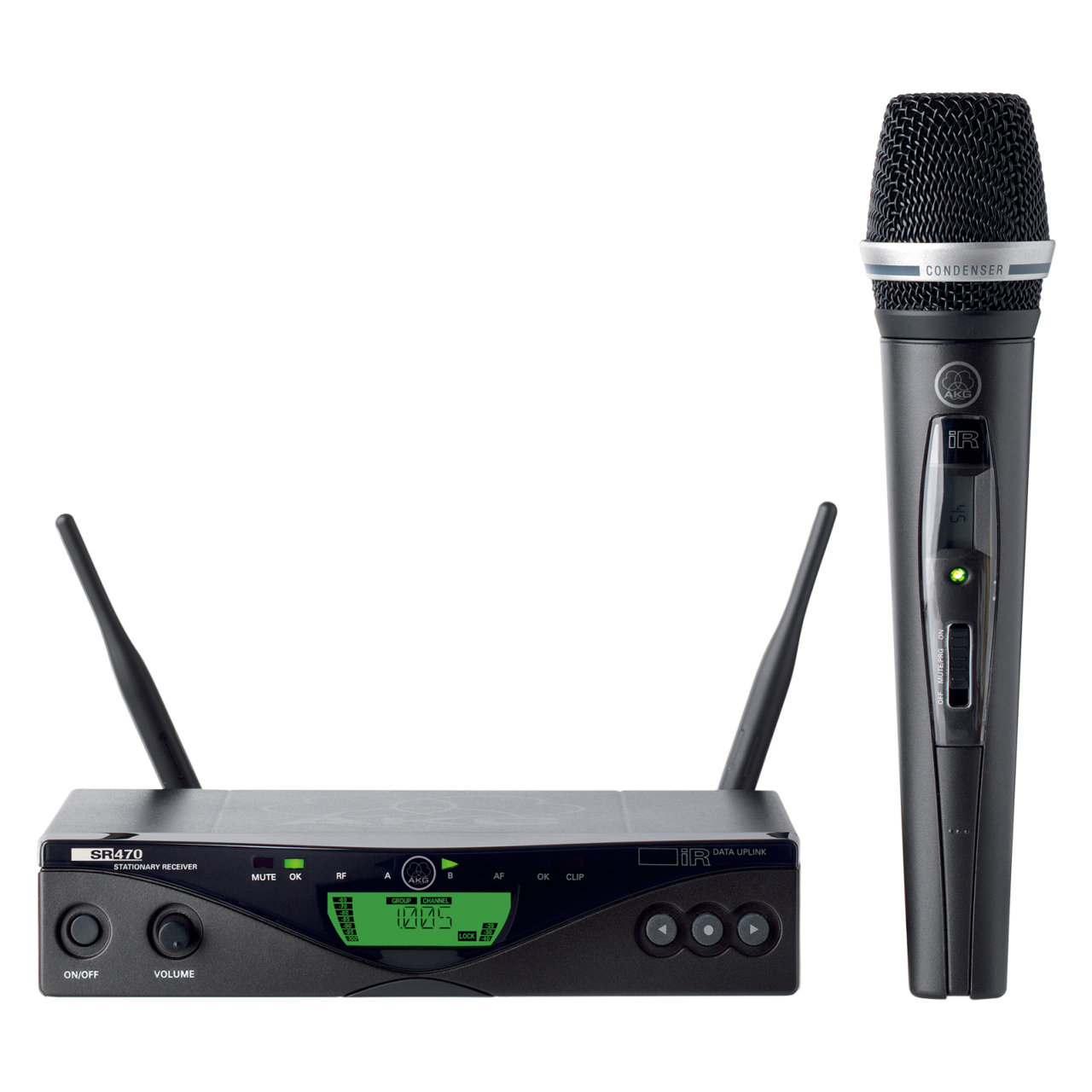 AKG WMS 470 Vocal Set D5 El Tipi Telsiz Mikrofon
