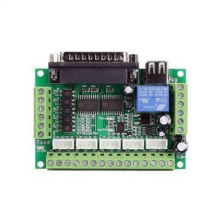 5 Eksen CNC Kontrol Kartı (MACH3 Uyumlu)