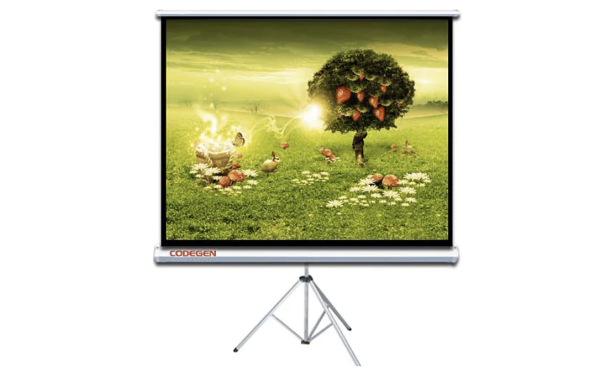 CODEGEN TX-20 Tripod Projeksiyon Perdesi (200x200cm)