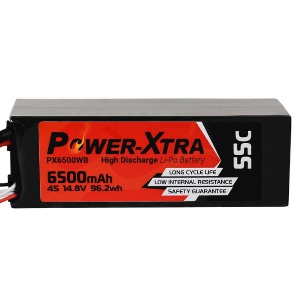 Power-Xtra PX6500WB 14.8V 4S2P 6500 mAh (55C) Li-Polymer