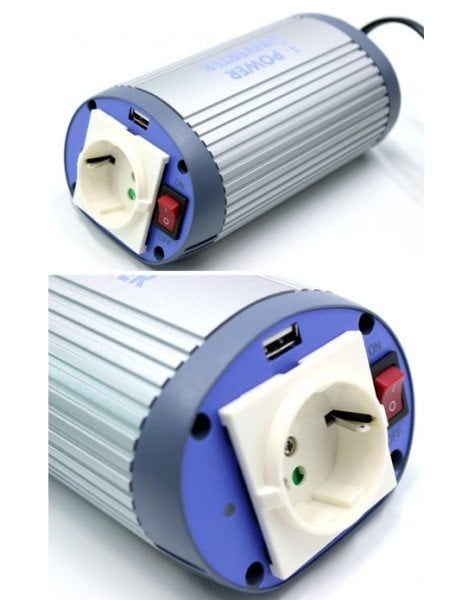 A301-150-12+USB+usb  12V 150 Watt Modifiye Sinüs İnvertör