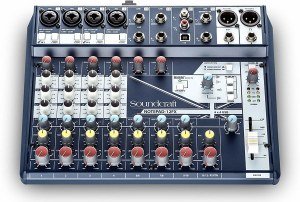 Soundcraft Notepad 12FX 12 Kanal Effektli Analog USB Mixer