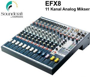 Soundcraft EFX8 11 Kanal Analog Mikser