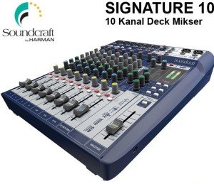 Soundcraft SIGNATURE 10 10 Kanal Deck Mikser