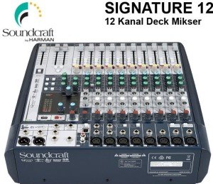 Soundcraft SIGNATURE 12 12 Kanal Deck Mikser
