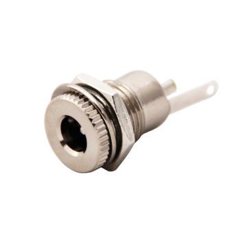 IC-258D Power Jak Şase DC 2.1mm Metal Ø12mm