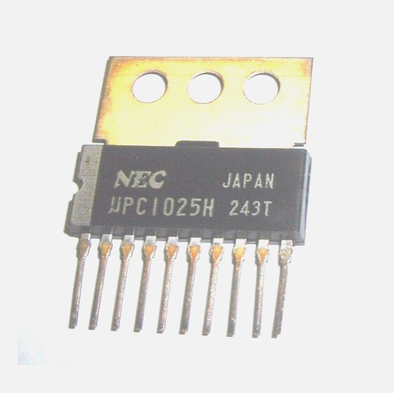 UPC1025H NEC AUDIO AMPLIFIER 10-PIN SIP