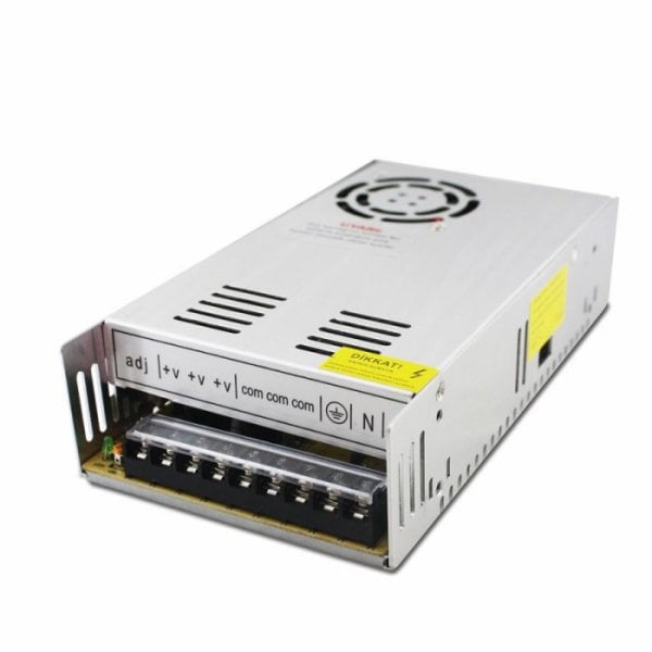 12V 30A  Metal Kasa Adaptör