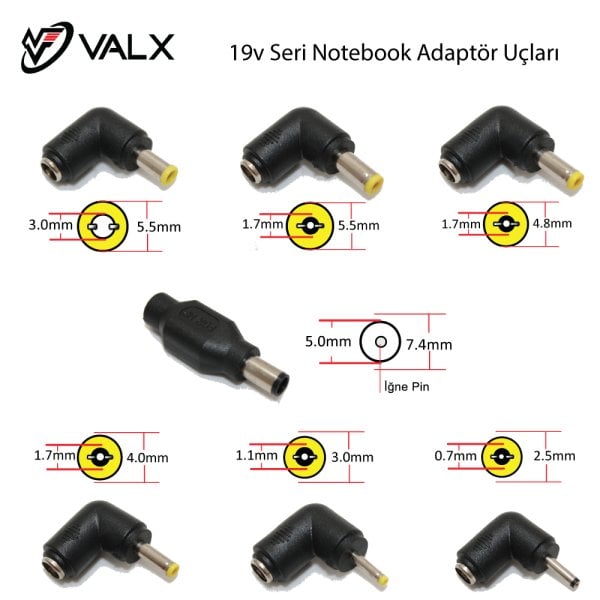 19V Universal Laptop Adaptör