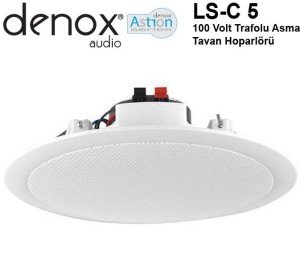 Denox LSC 5 100 Volt 6 Watt Tavan Hoparlörü (5-inc)